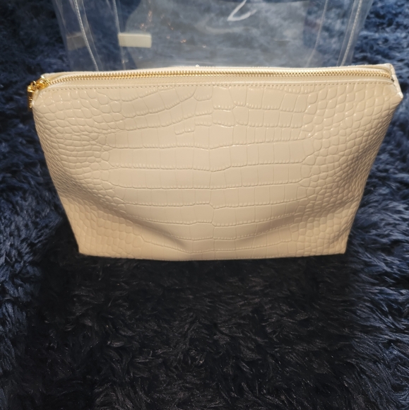 Staud Large Shirley Croc Embossed Leather Bag - Picture 11 of 16